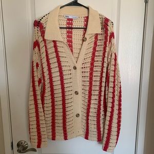 Zara cardigan / top